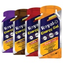 Royal-D Energy Gels for løp - Energy Gel, Running Gels, Sports Gels for løpere, Energi Gel for sykling, Energi Gel for løping - Assortert Flavors (1,4 Oz Packet, 5 Hver - 20 greve)