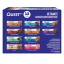 Quest Nutrition Ultimate Variety Pack Protein Barer, Høyt protein, Lavt karbohydrat, Glutenfri, Ketovennlig, 12 greve