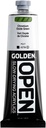 OPEN Slow-Drying Akryler av GOLDEN, Chromium Oxide Grønn, 5 fl oz. tube, Profesjonell Akryl Maling, Ugjennomsiktig