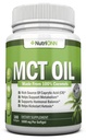 MCT Olje - 3000mg Per Serving - 180 Softgels - laget av 100% økologiske kokosnøtter - ikke GMO, kaldt presset, Paleo vennlige kapsler - Flott for fokus og Gut helse