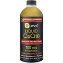 Qunol flytende coQ10 100mg, superior absorpsjon naturlig kosttilskudd form av coenzym Q10, antioksidant for hjerte helse, oransje Pineapple flavored, 60 serveringer, 20,3 oz flaske