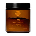 Måne Juice - Ting Mango vitamin B-kompleks + Ginseng Supplement - Jar (25 Services) - Koffeinfri energi, metabolisme og humør - organisk tulsi & Guava - 3rd Party Testet - Vegan & ikke GMO - 1,7oz