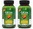 Irwin Naturals CLA Lean kroppsfettreduksjon - bidrar til å redusere kroppsfett og øke muskeltonen - 80 flytende myk-Gels (pakke med 2)
