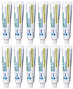 Globe (12 Pack) Triple Antibiotic First Aid Ointment 1 oz, First Aid Antibiotic Ointment, 24-timers infeksjonsbeskyttelse, sårbehandling for mindre Scrapes, Burns og Cuts