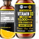 HERBIFY vitamin D30000 IU - laget i USA flytende vitamin D drops - Bone styrke og immunstøtte Supplement - Sunshine erstatning - D3 vitamin bein og tenner Supplement - 2 Oz
