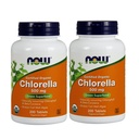 Nå Mat Chlorella 500 mg, 200 tabletter (Pack of 2)