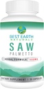 Beste Jorden Naturals så Palmetto 500 mg for å støtte håret, prostata, urinasje 30 count