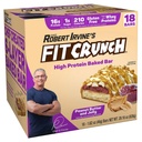 FITCRUNCH Snack størrelse Protein Barer, 6-lags bakt bar, 1g sukker, Glutenfri og myk Cake Core (18 Barer, Peanut Smør og Jelly)