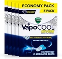 Vicks VapoCool Alvorlig Sore Throat drops, Max styrke Menthol, Soothes Sore Throat smerte, vinterfrost Flavor, 225ct (5-pakke 45ct)