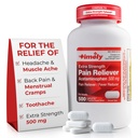 Tidlig Acetaminophen 500mg - 500 Caplets - Ekstra styrke smertelindring - Sammenlignet med den aktive ingrediensen i ekstra styrke - Menstrual Cramps, Feber Reduser, mindre smerte av ledgikt