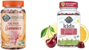 Livshage Organics Kids Gummy Vitaminer - Frukt - Certified Organic, Non-GMO & Vegan & Kids Immun Support Gummies med vitamin C, D som D3 & Zink