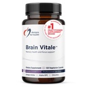 Designer for Helse Brain Vitale med Cognizin Citicolin - \"Nootropic\" Supplement for å hjelpe støtte kognisjon, Mood + minne med GPC Choline, Ginkgo + Acetyl L Carnitine HCL (120 kapsler)