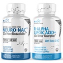 Naturens Fusjoner Neuro Nac (NAC Etyl Ester) & R Alpha Lipoic Acid 600 mg (60ct)