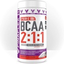 FINAFLEX Pure BCAA 2:1:1, Unflavored - 14.1 oz - fremmer styrke, gjenoppretting og ytelse - med 2:1:1 Forholdet mellom leucin, isoleucin og Valine + vitamin C - 80 Serveringer
