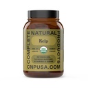 Komplett naturlige produkter Raw Sea Kelp pulver Supplement - 600mg Kapsler 100 piller pulverisert rå sjøfôr og Thyroid støtte Supplement