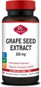 Olympian Labs Grape Seed Extract Kapsler - 200 mg - 100 Grønnsaker Kapsler som støtter hjerte helse, antioksidant beskyttelse.