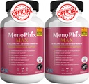 MenoPhix Max Premium Menopause støtte supplement, 40 milliarder CFU, ekstra styrke, 180 kapsler (2)