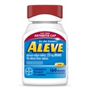 Aleve Gelcaps med lett åpen artritt Cap, Naproxen Natrium, Medisin for ledgikt Smerte, 160 greve