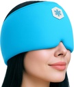 ICEWRAPS Migraine Cold Cap | Form-fitting Migraine Relief Cap | Hodepine Relief Cap med 360° hodedeksel | Migraine Relief produkter | Sinus Relief | Kald terapi hodepine Cap | Migraine Mask