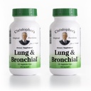 Christophers opprinnelige formler Lung & Bronchial Formula - Lung Cleanse for Røykere - støtter åndedrettssystem med syntetisk blanding av urter - Pakke med 2