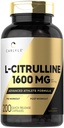 Carlyle L Citrulline Supplement | 1600 mg | 200 pulverkapsler | for menn og kvinner | Avansert atletisk formel | Ikke-GMO & Glutenfri