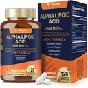 Totaria Alpha Lipoic Acid - 1000mg ALA Supplement kapsler for nevropati støtter anti-aldring og generelle helse