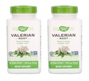 Naturens måte Valerian Root 1.590 Milligrams Tradisjonell søvnhjelp som et kosttilskudd (180 vegansk kapsler) Pakke med 2