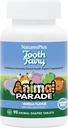 NaturesPlus Animal Parade tannføner Barne Chewables - Naturlig Vanilla Flavor - 90 Animal-Shaped Tabletter, Pakke med 2 - Dental Helse Supplement - Vegetarisk, Glutenfri - 90 Total Services
