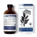 Organic Elderberry Syrup - Anthoimmune - Immun Support Supplement for voksne og barn- USDA Organic, Ultra-Premium Black Elderberry Formula (8 oz) 48 Serveringer