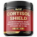 12in1 Cortisol Shield - Ashwagandha og magnesium og 10 Mer - 90 kapsler