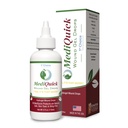 MediQuick Skin & sår Care Hydrogel Drops - Hurtig healing førstehjelp faller med 12 timers Action til Heal Cuts, Burns, Inflammasjon, Utslett, Kylling, Eksem og mer - Safe Sår Vaske med No-Sting - 4 Fl Oz