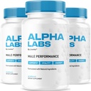 (3 Pakke) Alfa Labs, Alpha Labs Kapsler, AlphaLabs, Alfa Labs, Alfa Labs Maks ytelse, Avansert Formula, Alfa Labs, Alfa Strenght Labs, Alfa Labs Kapsler, 180 Kapsler i 3 måneder