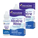 ALKAZONE gjør din egen alkalisk vann - Alkalisk Booster Drop 1.25 oz (2 pakker)