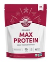 Manitoba Harvest Hamp Ja Økologisk Max Protein pulver, usveiset, 32oz, med 20g Protein og 4,5g Omega 3&6 per servering, keto-vennlig, konserveringsfri, ikke-GMO, emballasje May Vary