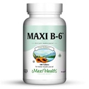 Maxi Helse B-6 - vitamin B6-100 mg kardiovaskulær helse - 100 tabletter - Kosher (100 greve, pakke med 2)