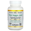 California Gold Nutrition Vegetarisk Glukosamin, Chondroitin, Hyaluronsyre, MSM, Total Veggie Joint & Bone Support Formula, Ikke GMO, Ingen soya, Glutenfri, 90 Veggie Capsules