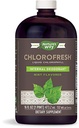 Naturens måte klorofrisk flytende klorofyll intern deodorant 16 flytende ovner, mint flavor, pakke med 2
