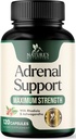 Adrenal støtte kosttilskudd Cortex Complex, Beste energitilskudd, støtter kortisol helse & energi nivåer, Daily Ashwagandha for kvinner og menn, støtter adrenal tretthet & immunsystem, 120 kapsler
