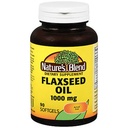 Naturens blanding Flaksfrø Olje 1000 mg Gelcaps 90 Ct