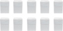 For Siemens/Signia 2.0 Mini-mottaker Voks-vakter Filterer Høreapparat Tilbehør Cerumen Stoppe Rengjøringsverktøy Utskiftninger #10966257 10-Pack/80 filtre (Eurostat C10 & E10 Kompatibel)