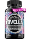 Hornygoatweed kvinner - Libido Booster for kvinner, humør, energi, rask fungerende libido Supplement w. Maca Root, Kvinne Libido Booster v. Ginseng, Tribulus, Hormon Balance Support, Enhancering piller - 60ct Norge