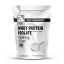 Det er bare! - Whey Protein Isolate, Ultra Premium Grass-Fed, Unflavored, laget i USA, ren 90% Protein, Bare 1g karbohydrater, Ingen tilsatt sukker (1,25 pund)