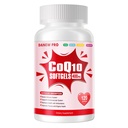 CoQ10-400mg-Softgels med PQQ, BioPerine & Omega-3, Coenzym Q10(Ubiquinon) Supplement for høyabsorpsjon, kraftig antioksidant, støtte hjerte og energi-produksjon, 120 serveringer
