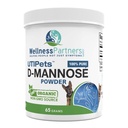 UTI Kjæledyr Pure D-Mannose Ikke GMO Organisk Kildet pulver 65gram krukke