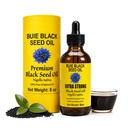 Buie svart frøolje – 100% ren og naturlig organisk kaldpresset nikkella sativa olje – med 4,5–6% tymoquinon & omega 3 6 9 – støtter huden, digestion og daglig helse – 8 fl oz