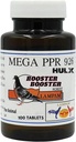 HULX MEGA PPR 926 100 Tabletter, Rooster Booster Vitaminer Helse Kylling Supplement Vitamin B Kompleks & 80 Type Herbal Ekstrakt Støtte Blod, Utholdenhet Energi Strømmat Bird Hen Mat