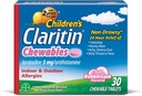 Claritin 24-timers allergi Chewables for barn, ikke drowsy allergi relief, 30 teller