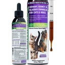 Cat & Hund Urin Tract behandling, Bladder & Nyre støtte for hunder og katter, kraftig likevel Gentle Pet Care, med flytende tranebær & glucosamine, kylling flavor, 6 oz flaske, 1 pakke