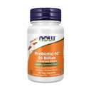 NU Mattilskudd, Probiotic-10TM, 25 milliarder, med 10 Probiotic Strains, Dairy, Soy og Glutenfri, Strain Verifisert, 50 Veg Kapsler