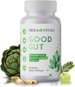 God Gut - Digestion støtte urter for å gjenopprette Gut Helse - fremme sunne Bowel bevegelser, redusere Bloating & Boost GI Motilitet w / Triphala & Artichoke ekstrakt - 60 kapsler